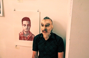 Photograph of Pixelhead, The Artconnect Berlin Exhibtion. Available at: http://www.martinbackes.com/pixelhead-limited-edition/